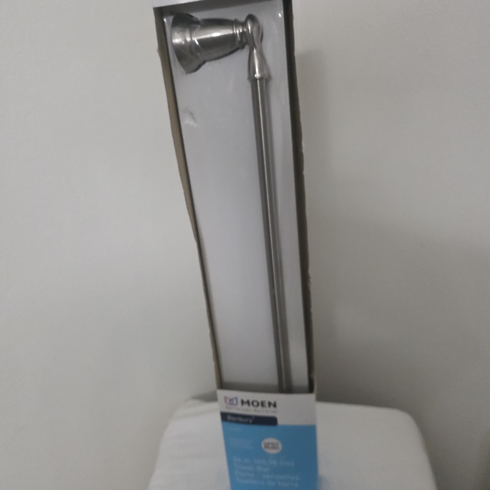 Moen Brushed Nickel Shower Rod